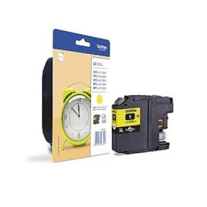 Image of Brother LC1280XLY Yellow Ink Cartridge