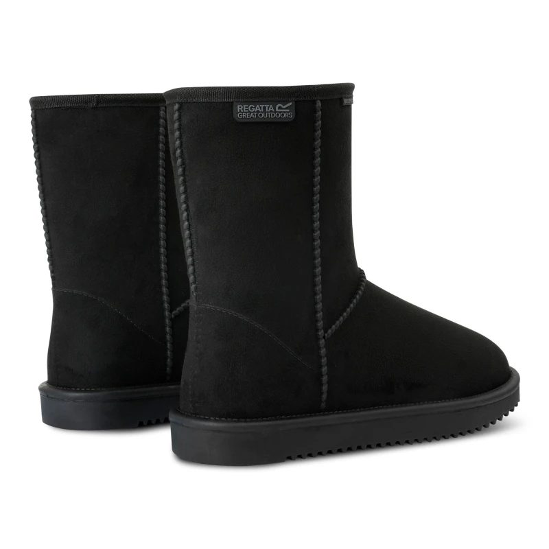 Image of Regatta Risely' Waterproof Fur Lined Boots Jet Black