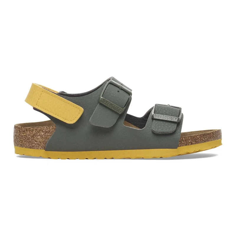 Image of Birkenstock Sandals Birkenstock Milano AS Birko-Flor Gris Unisex 38 Etroit