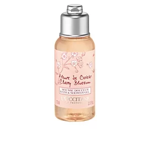 image of LOccitane Fleur De Cerisier Cherry Blossom Bath & Shower Gel 75ml