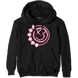 Image of Blink-182 - Six Arrow Smiley Unisex Large Hoodie - Black