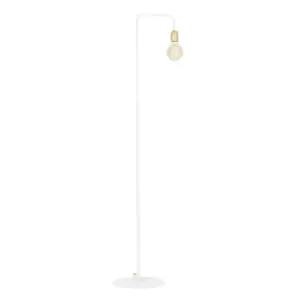 Image of Savo White Floor Lamp 1x E27