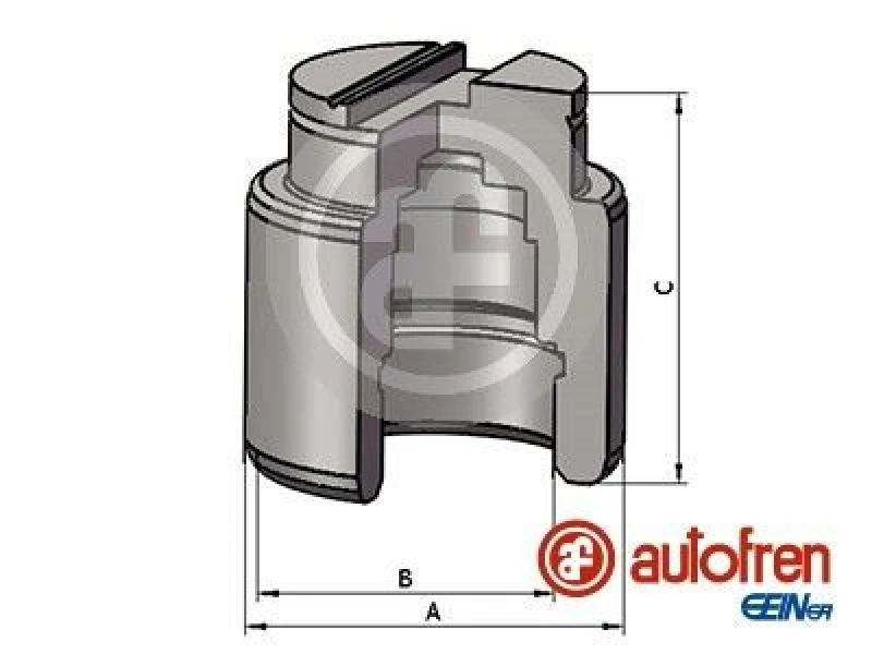 Image of AUTOFREN SEINSA Brake caliper piston AUTOFREN SEINSA D025741