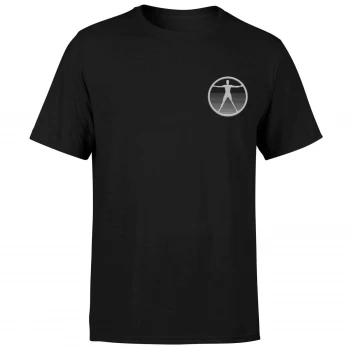Image of Westworld Logo Embroidered Unisex T-Shirt - Black - XL