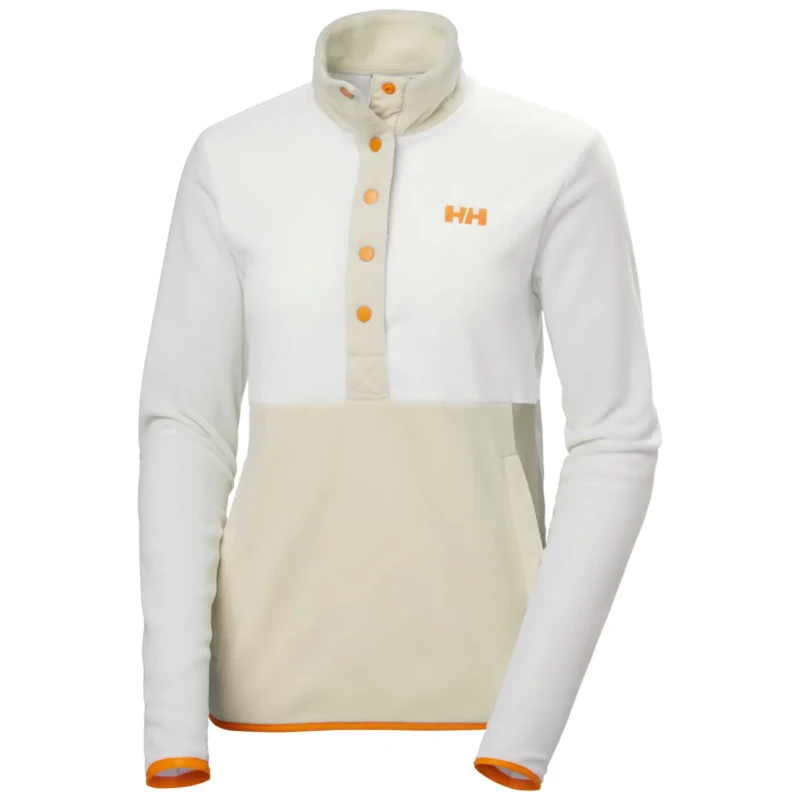 Image of Womens fleece Helly Hansen Daybreaker Snap Beige Female L