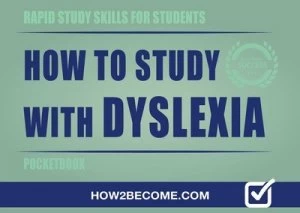 Image of How to study with dyslexia pocketbook by How2Become