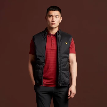Image of Mens Golf Gilet - True Black - S