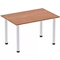 Image of dynamic Ergonomic Desk Impulse IPLST14WNTBA Walnut 1400 mm x 800 mm x 725 mm