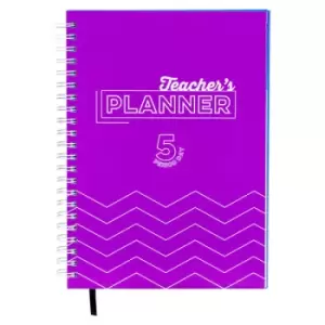 Image of Silvine EX201 A4 Teacher's Academic Planner 5 Period
