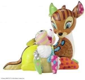 Image of Disney By Britto Bambi Thumper Figurine.