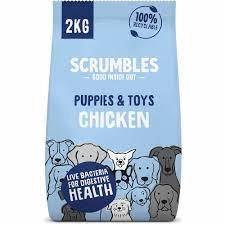 Image of Scrumbles Chicken Puppy and Toy Dog Dry Food 2kg