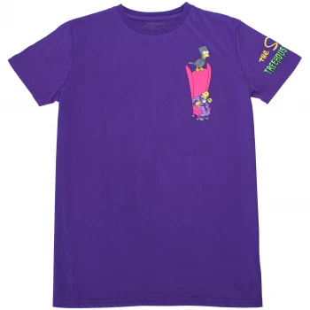 Image of Cakeworthy x The Simpsons - Treehouse Of Horror The Raven T-Shirt - S