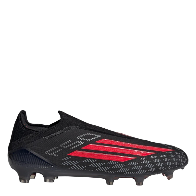 Image of adidas F50 Elite Laceless Adults Firm Ground Football Boots Black/Red male 8 (42)
