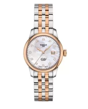 image of Tissot Le Locle 29mm Diamond Dial Two-tone Womens Watch T006.207.22.116.00 T006.207.22.116.00