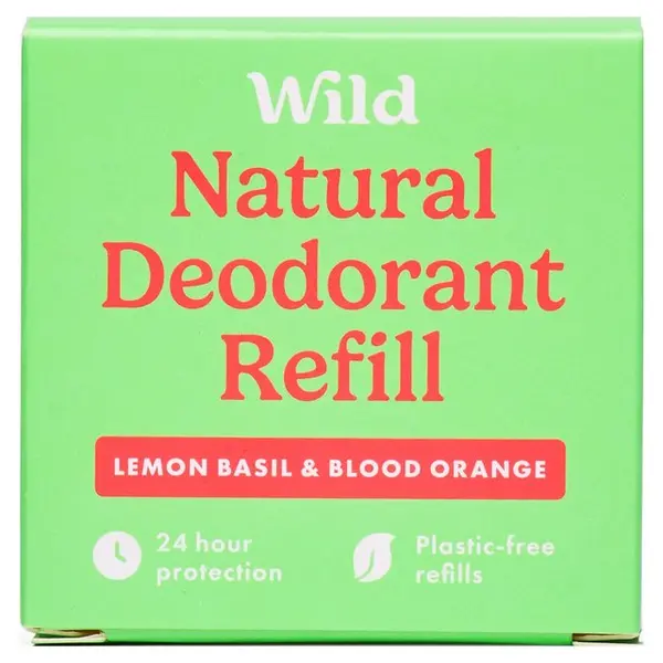 image of Wild Lemon, Basil and Blood Orange Deodorant Refill 40g