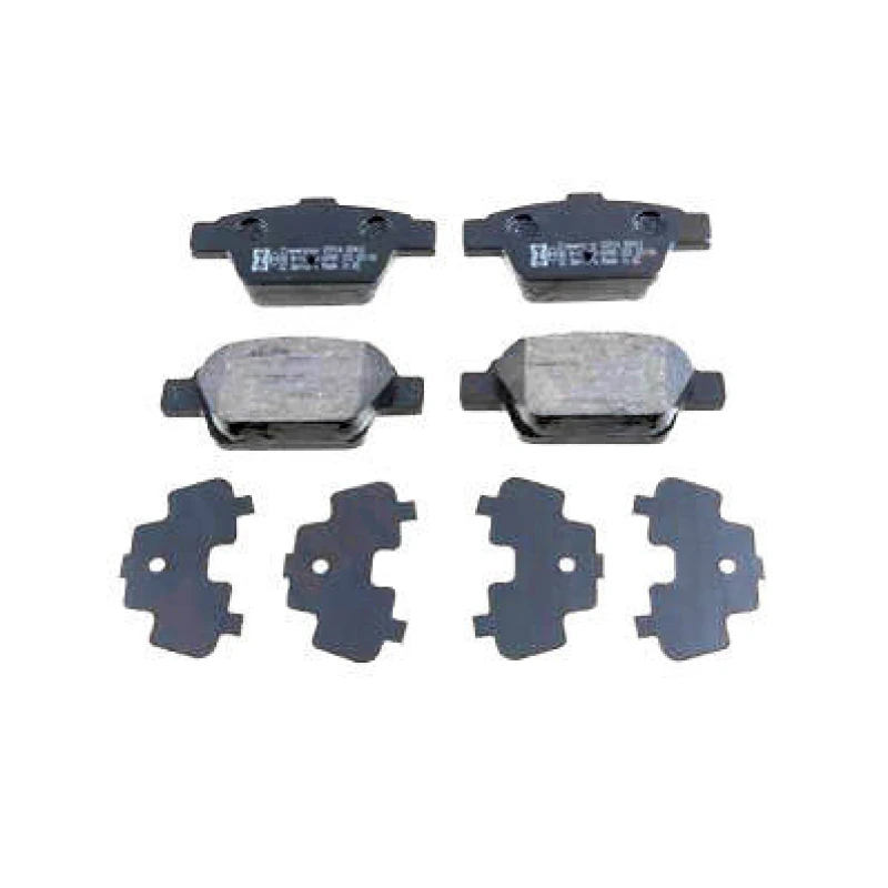 Image of ZIMMERMANN 23714.165.1 Brake pad set Rear Axle, Photo corresponds to scope of supply Brake Pad Set,disc brake (402)