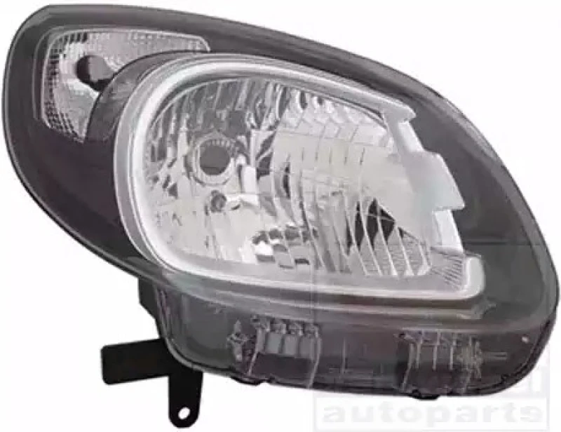 Image of VAN WEZEL 4412964 Headlights H4, Right, without motor for headlamp levelling Headlight (259)