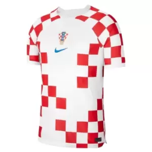 Image of Nike Croatia Home Shirt 2022 2023 Adults - White