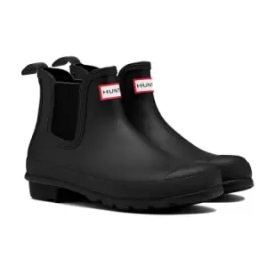 Image of Hunter Womens Original Chelsea Boots Black UK 6
