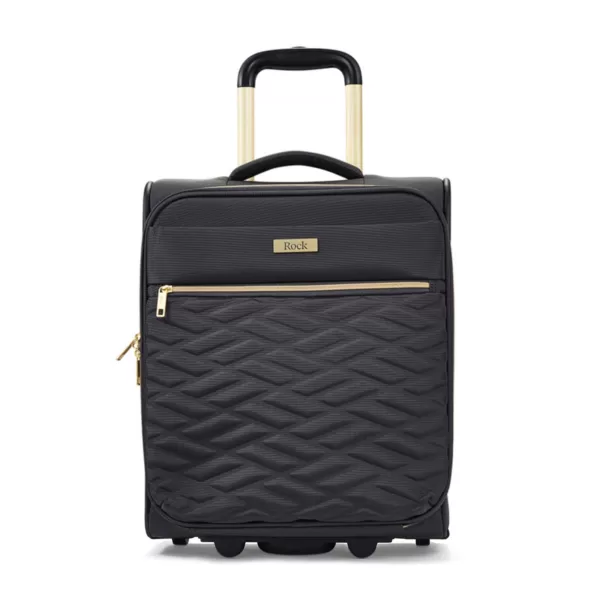 Image of Rock Luggage Sloane ZW88801 Underseat Charcoal Suitcase