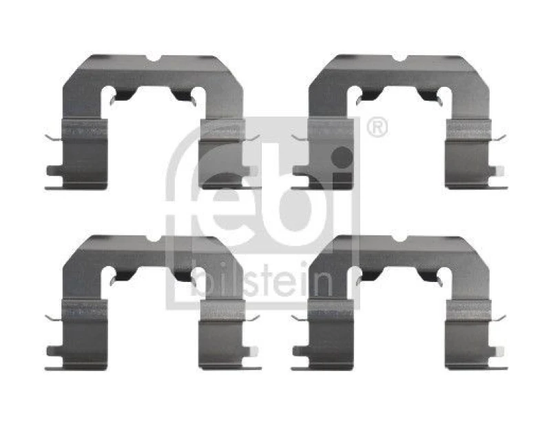 Image of Brake pad fitting kit FEBI BILSTEIN 185711