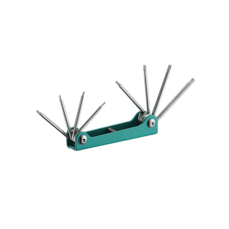 Image of FORCE 5076FS Angled Screwdriver Set Number of tools: 7, Spanner Size: 1/8, 5/32, 3/16, 1/4 Angled Screwdriver Set (6627)