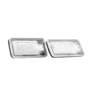 Image of NTY Number Plate Light ELP-AU-000 Licence Plate Light AUDI,A6 Avant (4F5, C6),A3 Schragheck (8P1),A4 Avant (8ED, B7),A3 Sportback (8PA)