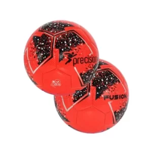 Image of Precision Fusion Mini Size 1 Training Ball Red/Black/Grey Mini (Size 1)