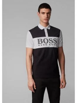 image of Hugo Boss Pavel Polo Shirt Black Size L Men