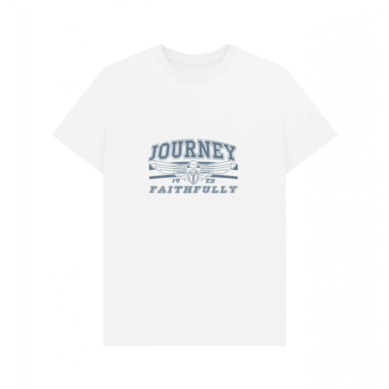 Image of Journey Mens Faithfully T-Shirt in White Size: Small White Male S