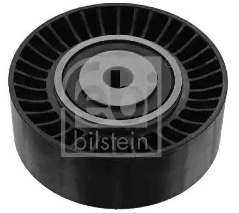 Image of FEBI BILSTEIN 100098 Idler Pulley Plastic Deflection/Guide Pulley,v-ribbed belt (312)