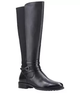 Image of Hush Puppies Vanessa Knee Boot, Black, Size 4, Women