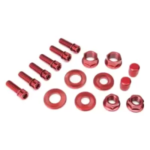 Image of Salt BMX Hardware Bolt Set Red