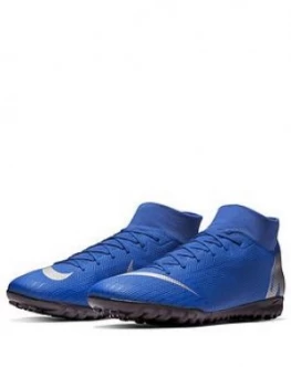 Image of Nike Mercurial Superfly VI Academy Astro Turf Football Boots Always Forward Blue Size 10 Men