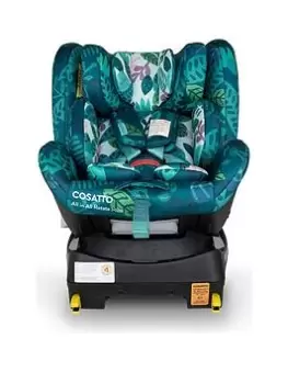 image of Cosatto All In All I Size Rotate Car Seat - Midnight Jungle