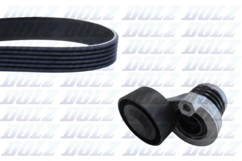 Image of DOLZ V-Ribbed Belt Set DOLZ SKD202A
