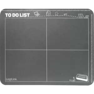 image of LogiLink ID0165 Mouse pad Grey (W x D) 230 mm x 180 mm