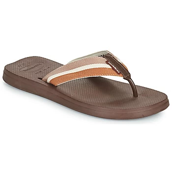 Image of Havaianas NEW URBAN WAY mens Flip flops / Sandals (Shoes) in Brown