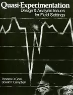 Image of quasi experimentation design and analysis issues for field settings