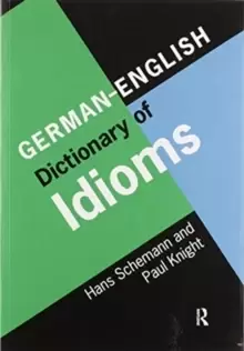 Image of German/English Dictionary of Idioms