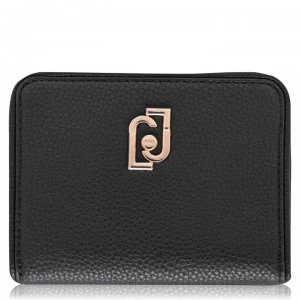 Image of Liu Jo Liu Cool M Zip Around Purse - Black 2222