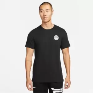 Image of Nike Dri-FIT Mens Basketball T-Shirt - Black
