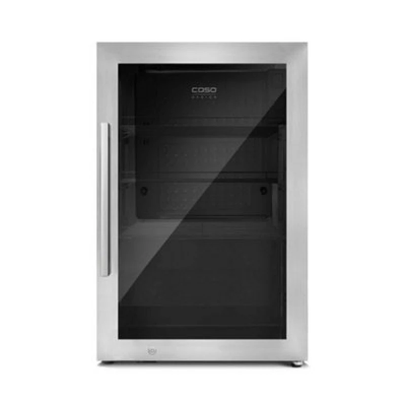 Image of CASO Design Indoor & Outdoor Drinks Cooler - Stainless Steel, Right Door Hinge, Stainless Steel 4038437007008