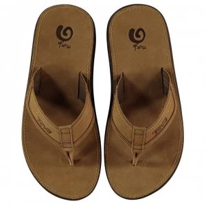 image of Teva Benso Mens Flip Flops - Burgundy