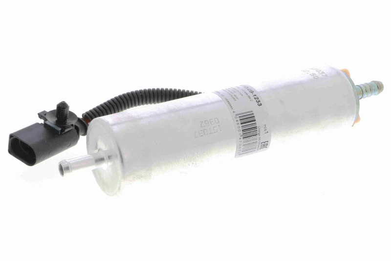 Image of VEMO V10-09-1233 Fuel Pump Q+, original equipment manufacturer quality, Electric Fuel Pump (458)