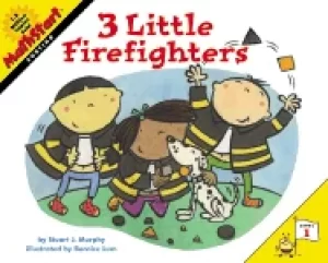 Image of 3 little firefighters