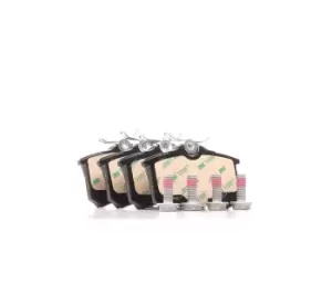 Image of JURID Brake pad set VW,AUDI,OPEL 571906J 1E0698451B,1E0698451C,1E0698451E 1H0615415,1H0615415A,1H0615415D,1J0698451,1J0698451B,1J0698451D,1J0698451E