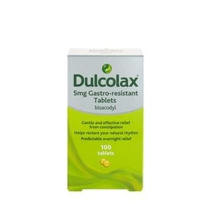 Image of Dulcolax 5mg Tablets - 100 Tablets