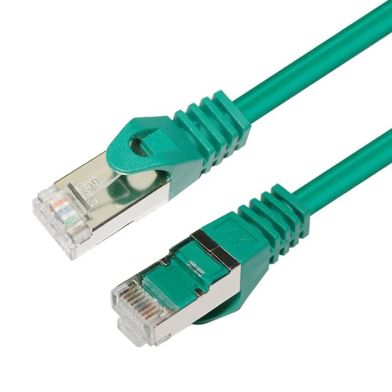Image of Microconnect SFTP710G networking cable Green 10 m Cat7 S/FTP (S-STP)