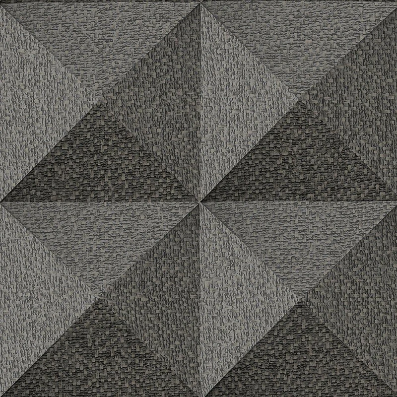 Image of Design ID DID Weaved Cube Black Wallpaper Black unisex One Size